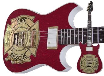 Fire Department Guitar