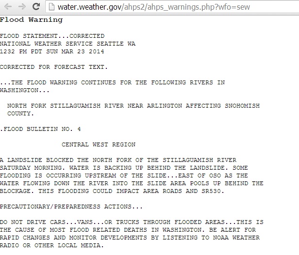 NOAA Hydrologic Data 2