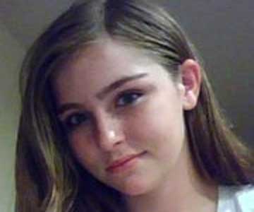 Jessie Bender, who was 13 when she fled her home to escape a forced marriage to a Pakistani in a foreign county. Her Islamic convert mother and Pakistani immigrant stepfather arranged for her "sale." 